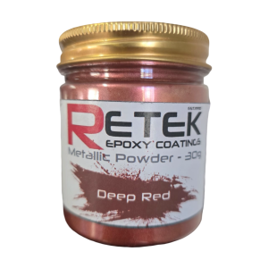 Retek Metallic Powder Deep Red - 30g