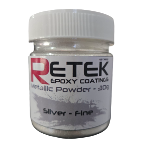 Retek Metallic Powder Silver Fine - 30g