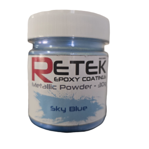 Retek Metallic Powder Sky Blue - 30g